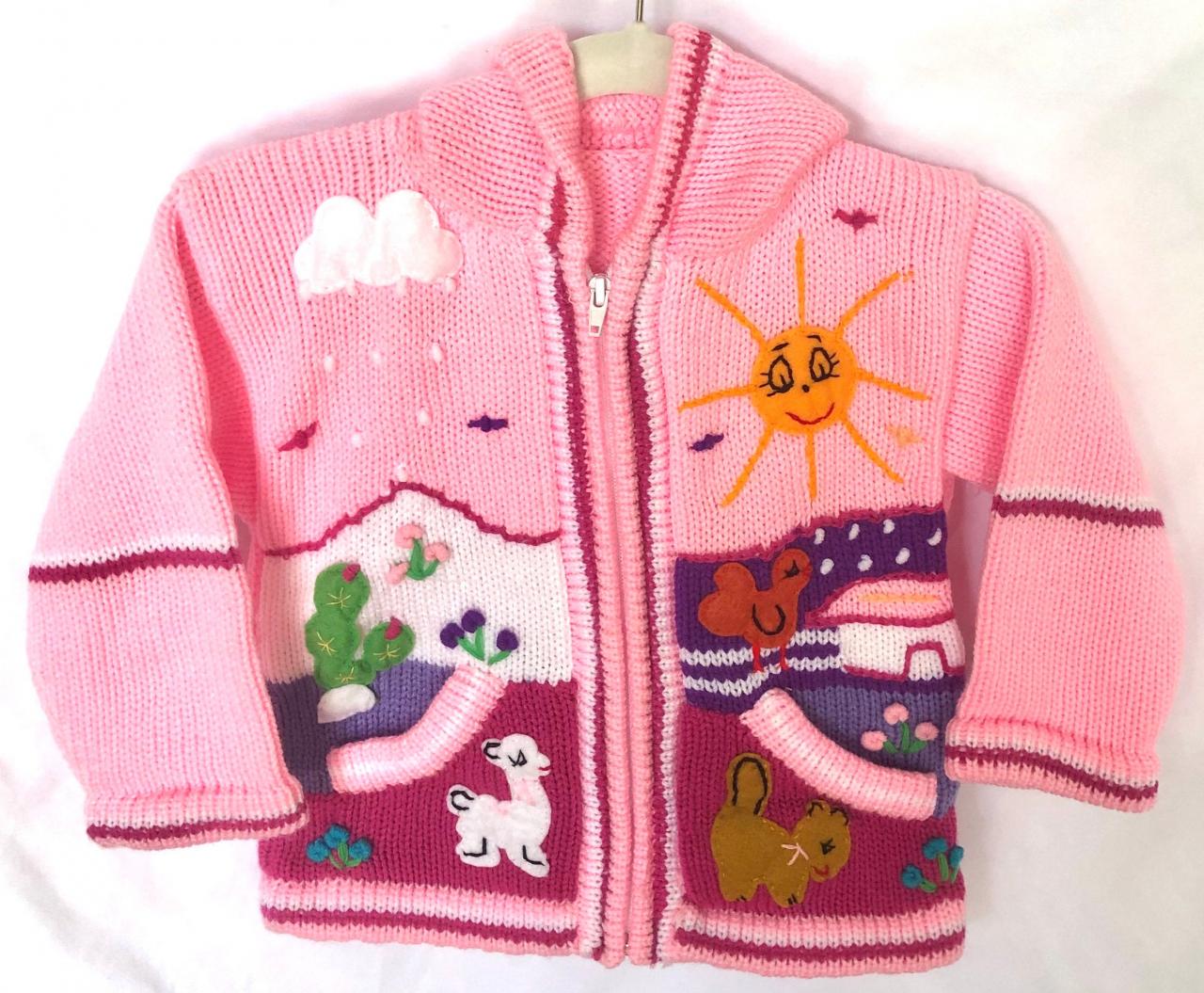Size 2 Pink Hooded Jacket, Jacket, Girls Jacket, Toodler Jacket, Winter ...